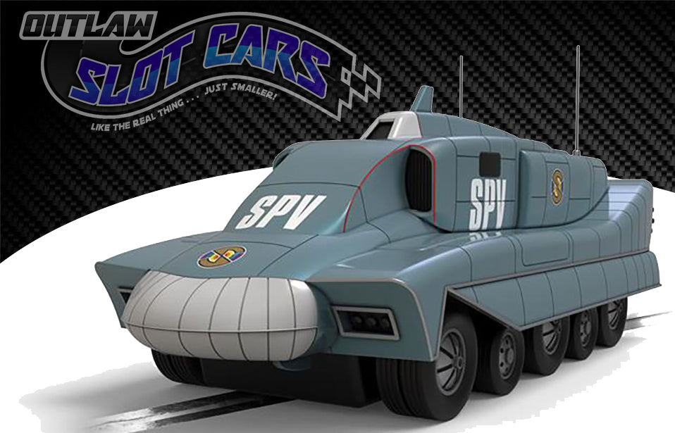 Scalextric C4605 Spectrum Pursuit Vehicle (SPV) - Captain Scarlet