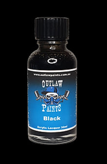 Outlaw Paints Black 30ml