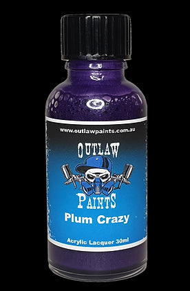 Outlaw Paints Plum Crazy Met 30ml